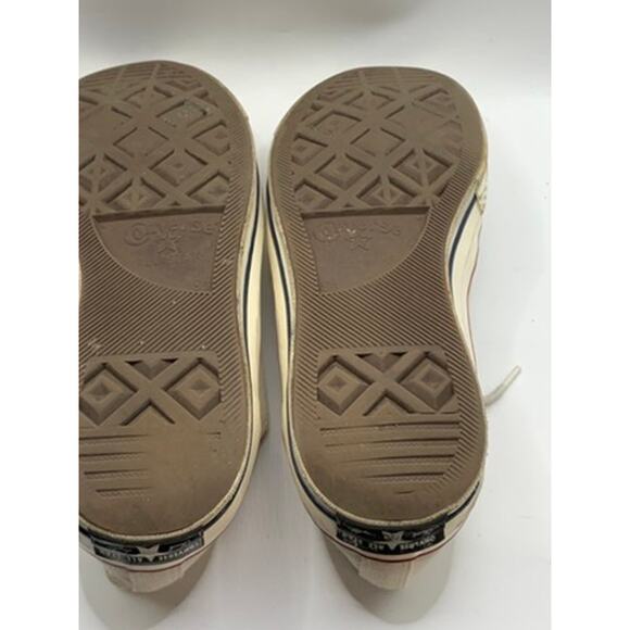 CONVERSE Unisex White Low-Top Sneakers SZ M9.5/W11.5 - Picture 4 of 16